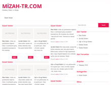 Tablet Screenshot of mizah-tr.com